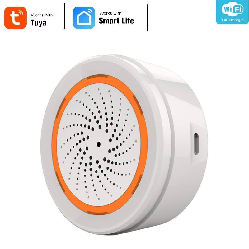 Home Security Network - Smart Siren Alarm Tuya Zigbee Sound