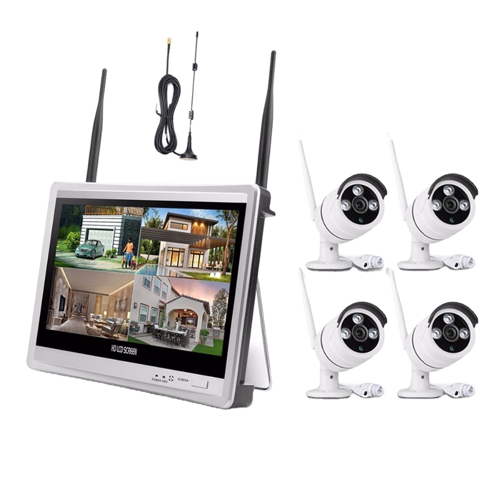 Home Security Outdoor Camera System - Wireless Home Camera Video Surveillance System