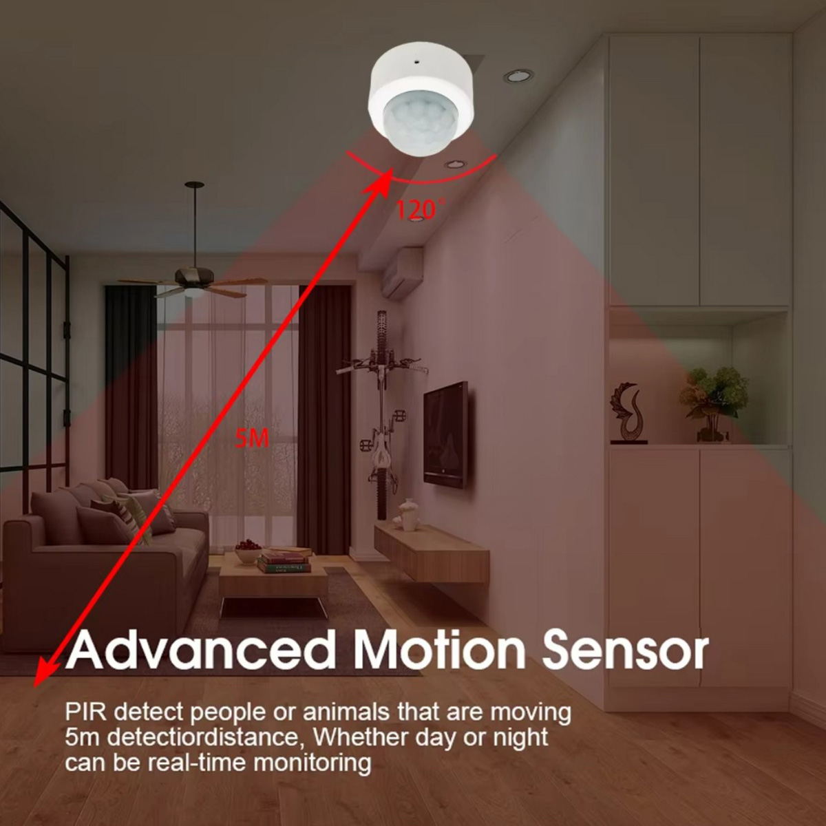 Zigbee PIR Motion Sensor Human – обзор и цена Home Security Gadgets
