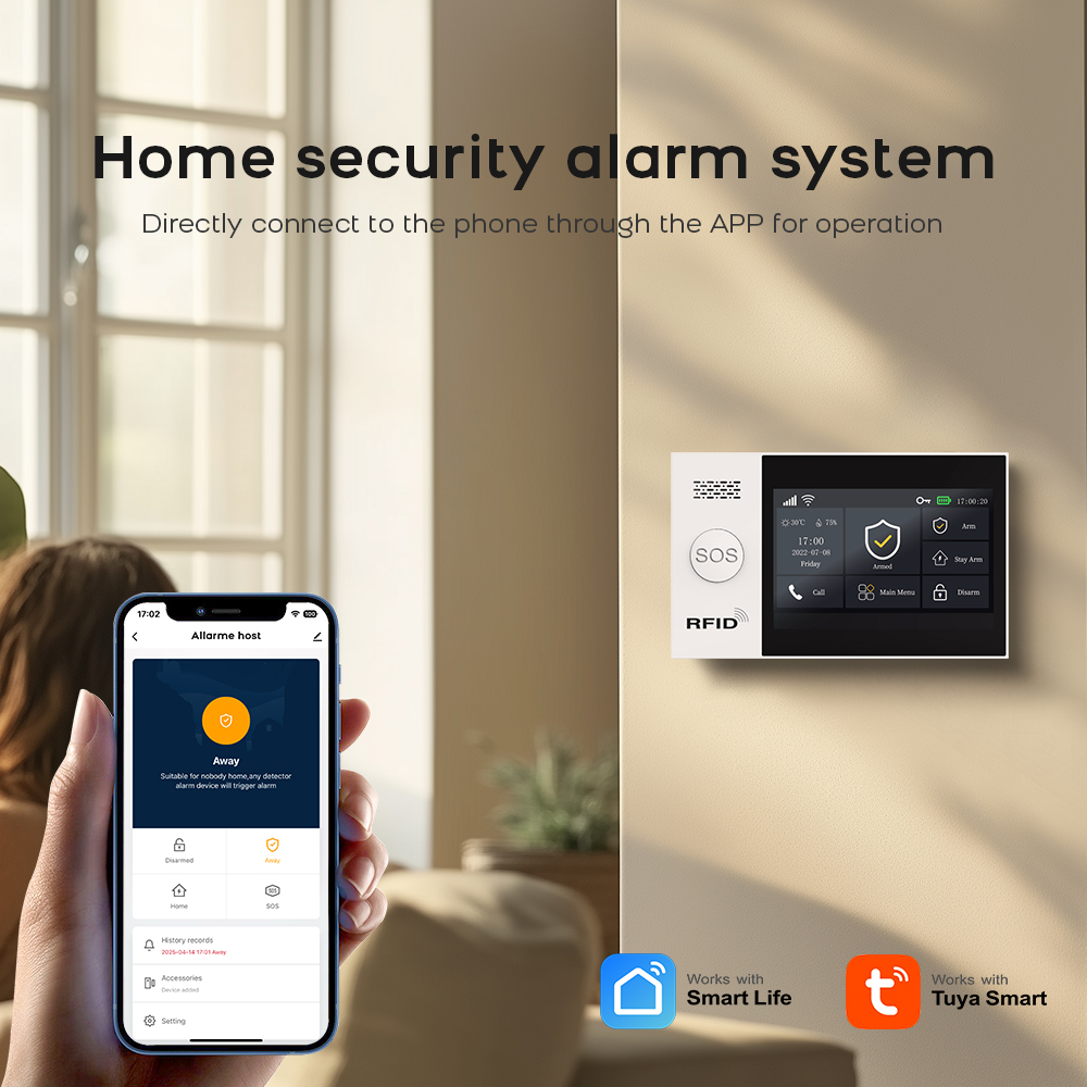 PG-107 Tuya Wireless Home WIFI – обзор и цена Home Security System Installation