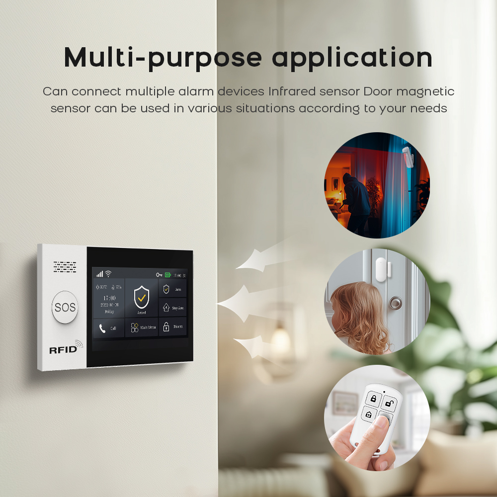 PG-107 Tuya Wireless Home WIFI – обзор и цена Home Security System Installation