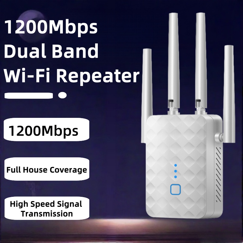 1200Mbps Dual Band WiFi Repeat – обзор и цена Home Security Network
