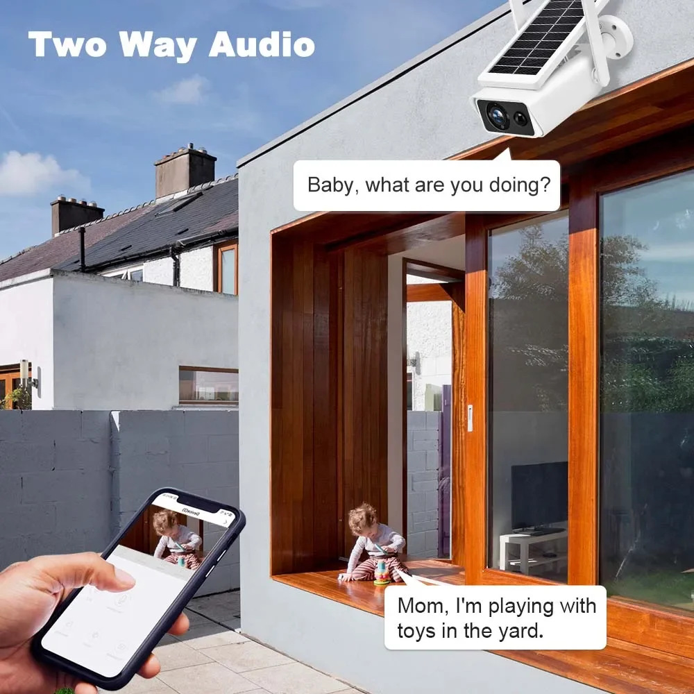 ICSEE 5MP WiFi Camera Solar Po – обзор и цена Home Security Eufy