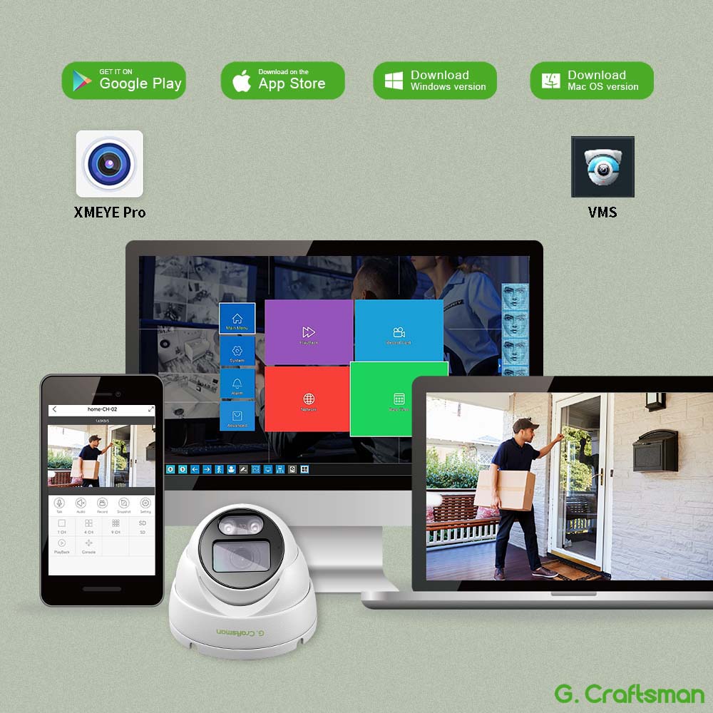 CN XMeye X 6MP, 2.8mm, 20FPS,  – обзор и цена Home Security Cameras