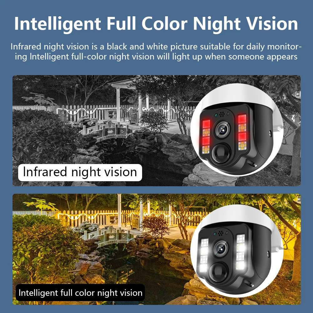 4K 8MP Wireless Solar Camera 4 – обзор и цена Home Security Outdoor Camera System