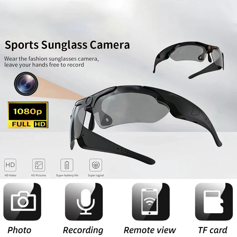 1080P HD Camera Smart Glasses  – обзор и цена Home Security Cameras