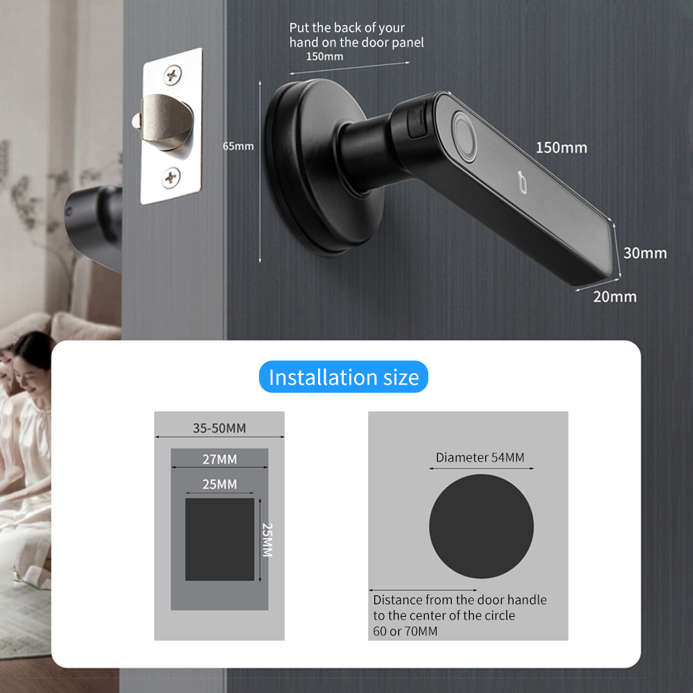 Tuya SmartLife APP BLE Smart F – обзор и цена Door Lock Smart Keypad