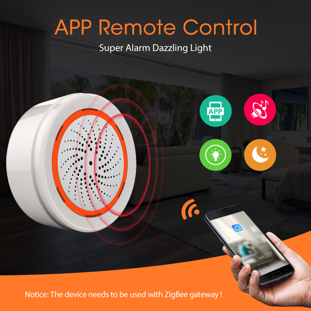 Tuya Zigbee Sound Light Sensor – обзор и цена Home Security Network