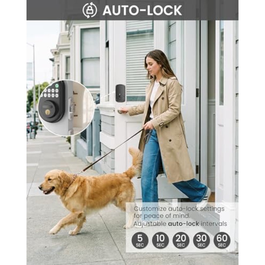 Front Door Fingerprint Door Lo – обзор и цена Door Lock Smart Keypad