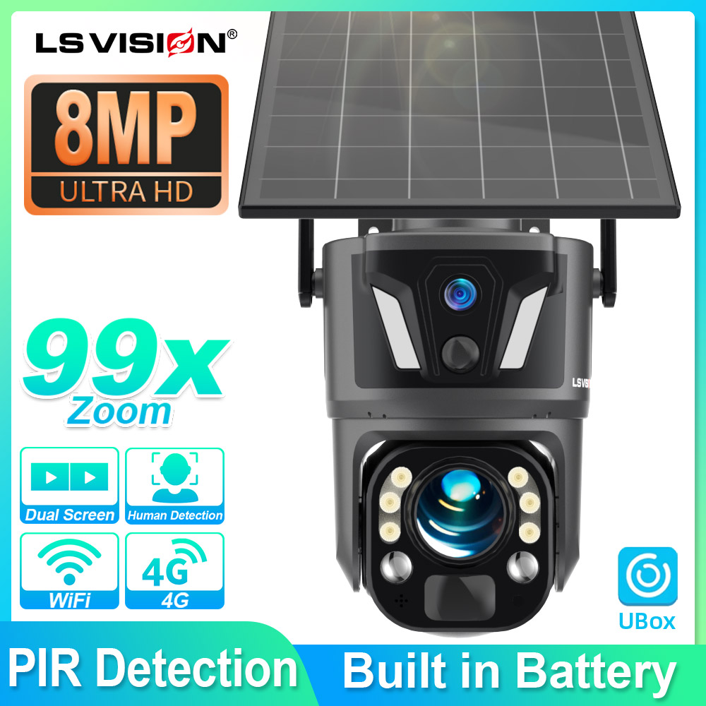 LS VISION 4K 8MP Outdoor Home  – обзор и цена Home Security Outdoor Camera System