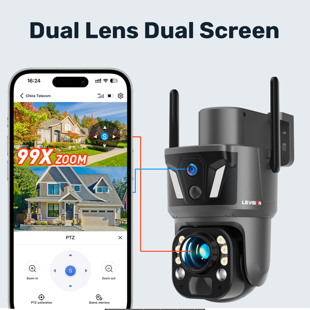 LS VISION 4K 8MP Outdoor Home  – обзор и цена Home Security Outdoor Camera System