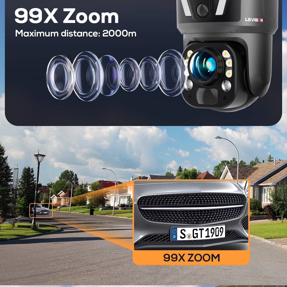 LS VISION 4K 8MP Outdoor Home  – обзор и цена Home Security Outdoor Camera System