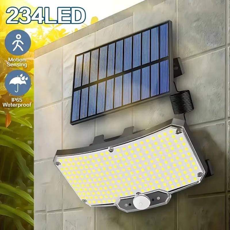 234LED Solar Outdoor Lights Mo – обзор и цена Solar Security Light