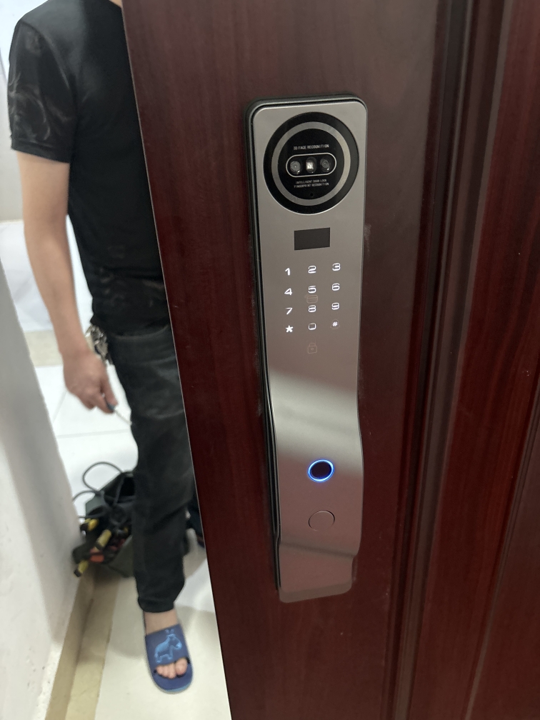 3D-Face Recognition Wifi Tuya  – обзор и цена Door Lock Smart Keypad