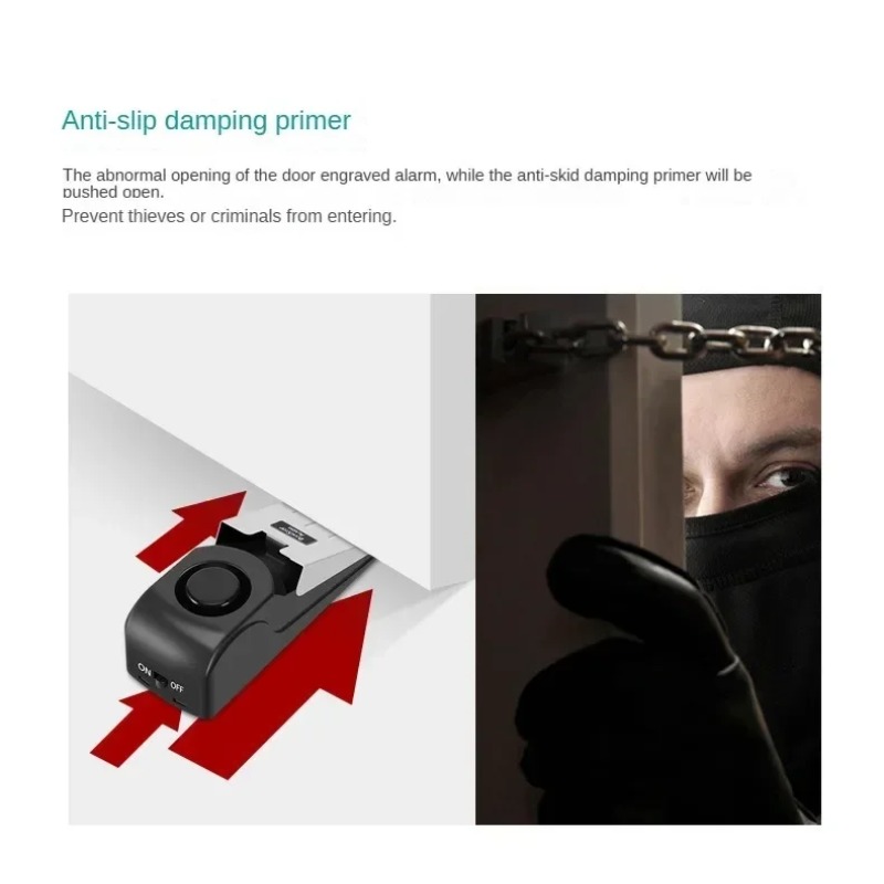 Portable Door Stop Security Al – обзор и цена Home Security Gadgets