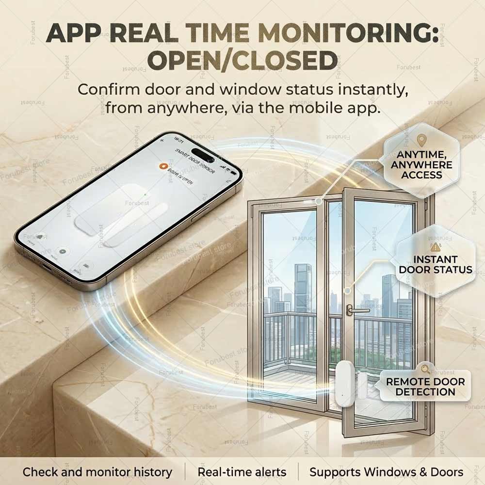 Tuya Zigbee Door Window Sensor – обзор и цена Home Security Gadgets