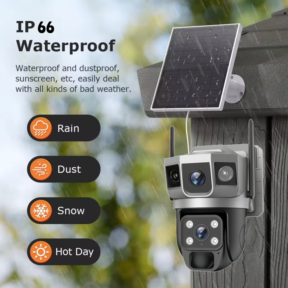 4G Camera Outdoor Solar Survei – обзор и цена Home Security Gadgets