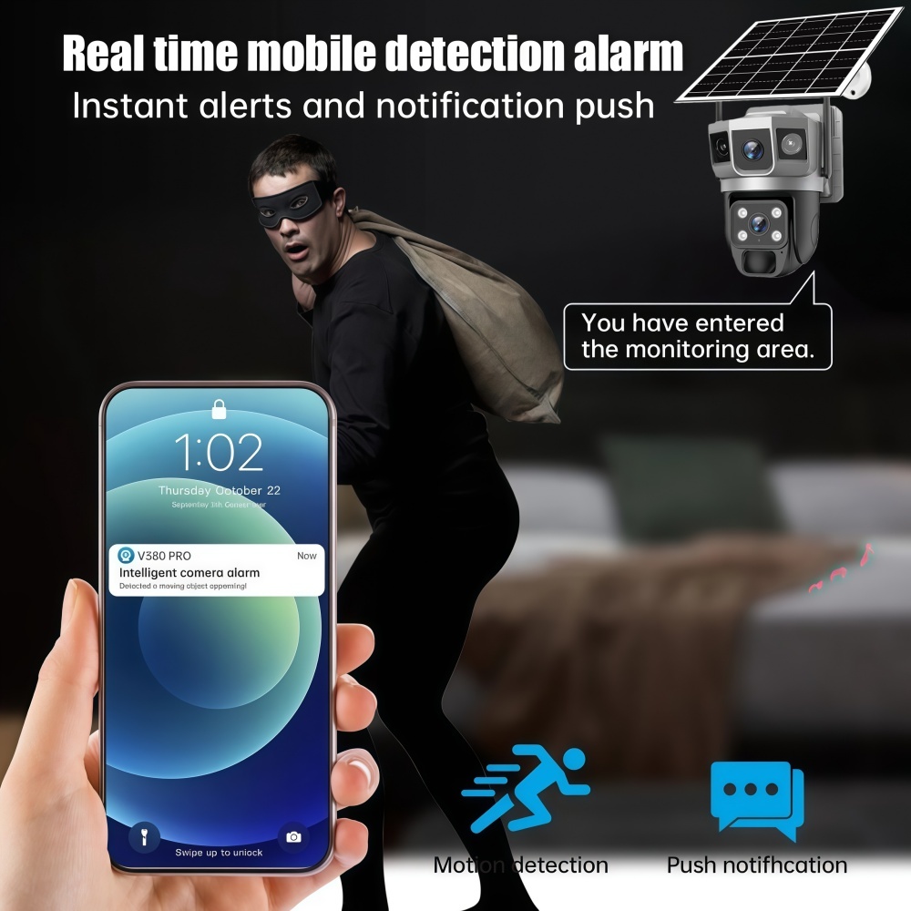 4G Camera Outdoor Solar Survei – обзор и цена Home Security Gadgets