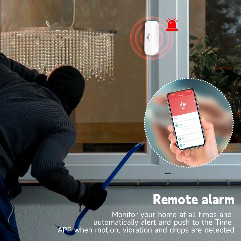 Smart ZigBee Vibration Sensor  – обзор и цена Home Security Gadgets