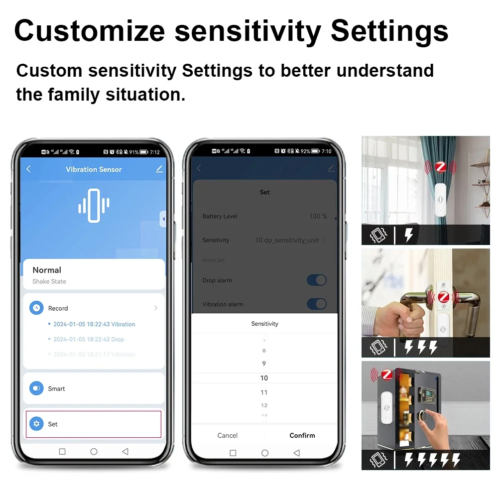 Smart ZigBee Vibration Sensor  – обзор и цена Home Security Gadgets