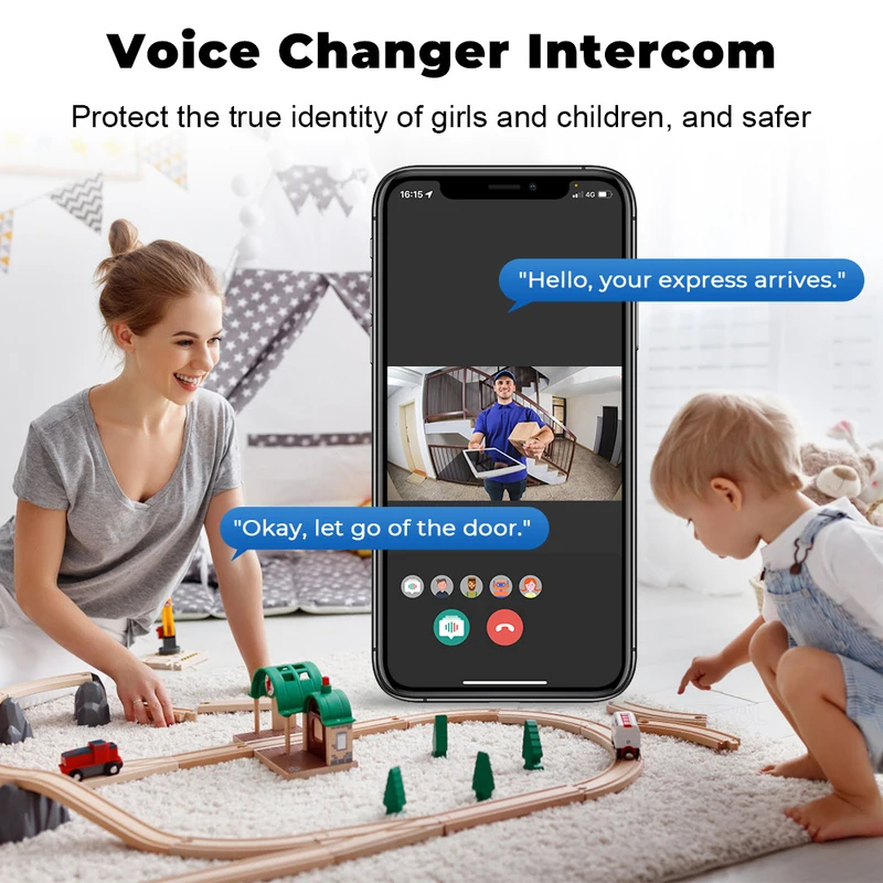 Tuya WiFi Video Doorbell Wirel – обзор и цена Home Security Bell