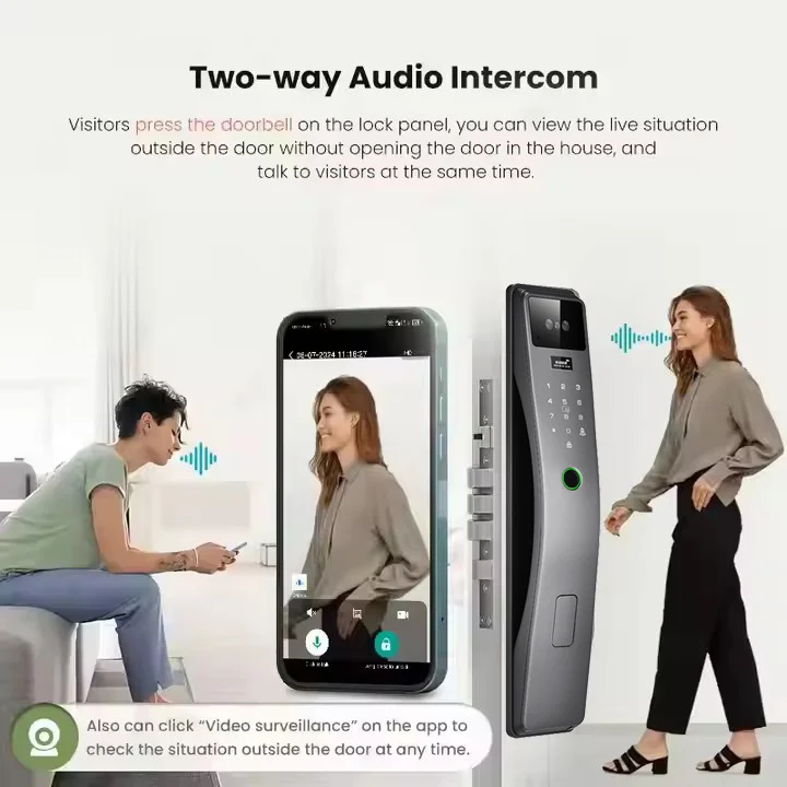 Smartier 3D Face Recognition S – обзор и цена Door Lock Smart Keypad