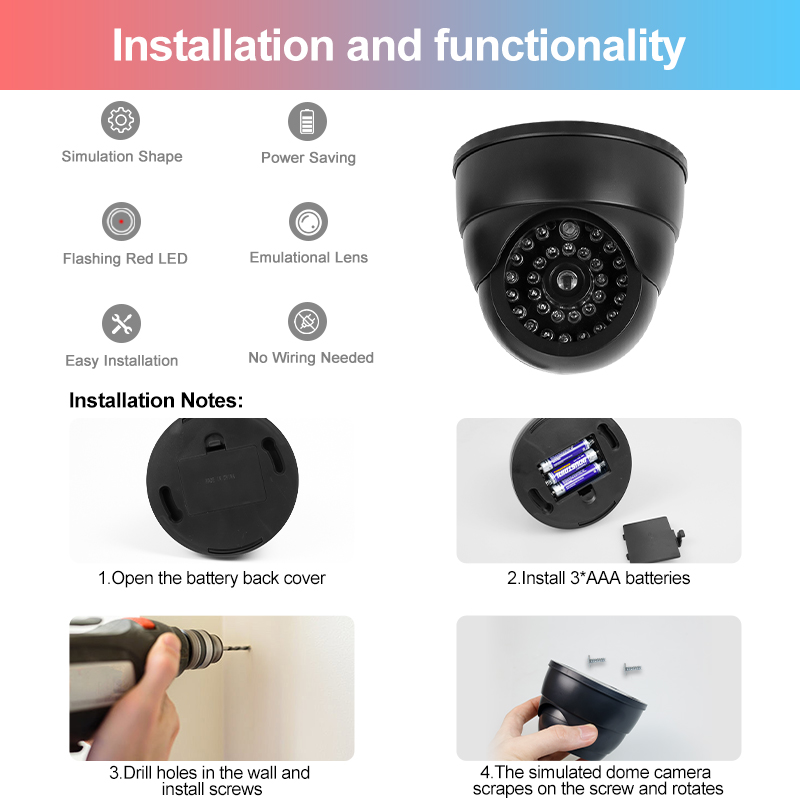 Fake Conch Dome Dummy Camera F – обзор и цена Home Security Network