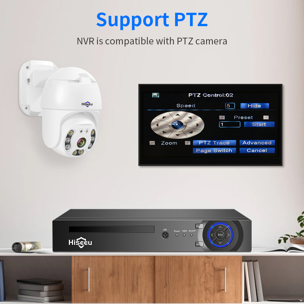 Hiseeu 4CH 10CH 16CH 4K 8MP 5M – обзор и цена Home Security Cameras