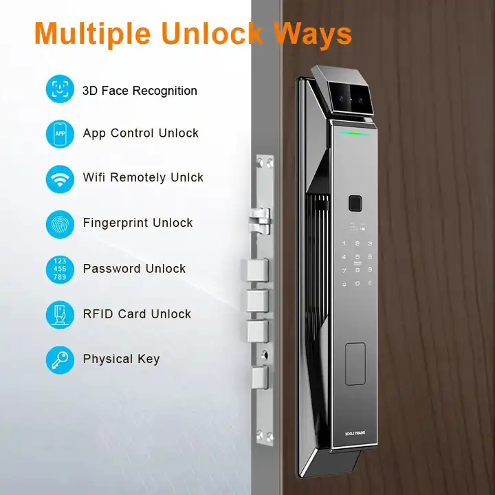 Face Smart Doorbell Lock Finge – обзор и цена Door Lock Smart Keypad