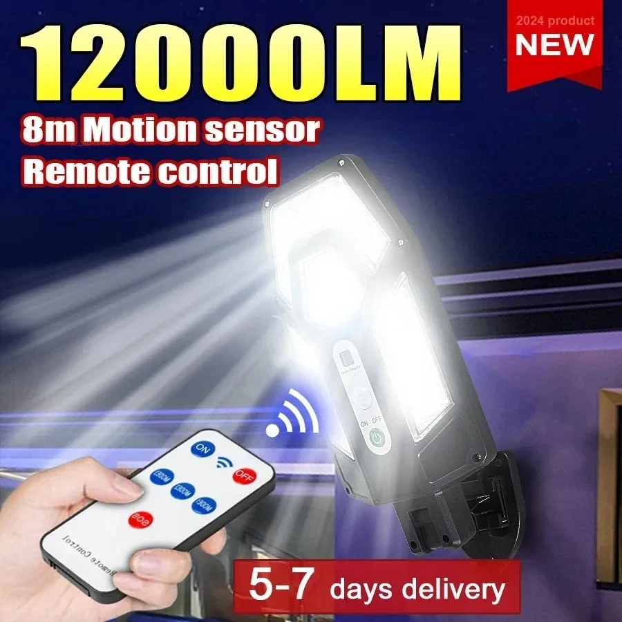 12000LM Powerful Solar Wall La – обзор и цена Solar Security Light