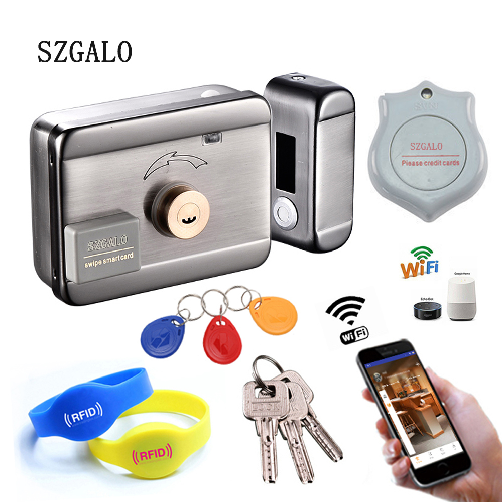 WiFi Control Electric Lock Gat – обзор и цена Home Security Ring System