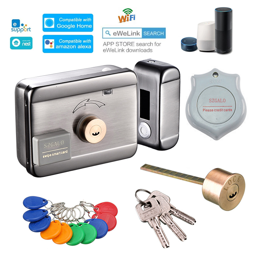 WiFi Control Electric Lock Gat – обзор и цена Home Security Ring System