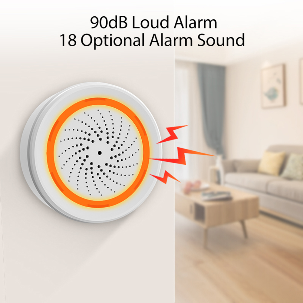 Smart Siren Alarm Tuya Zigbee  – обзор и цена Home Security Network
