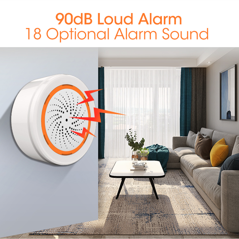 Smart Siren Alarm Tuya Zigbee  – обзор и цена Home Security Network