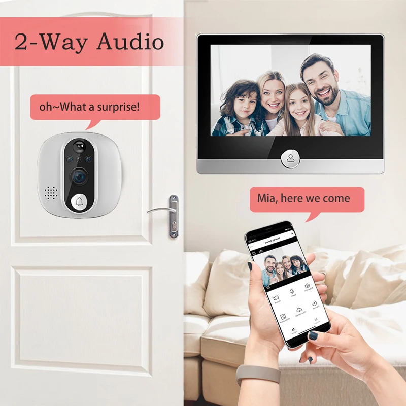 Tuya Video Doorbell 1080P WiFi – обзор и цена Home Security Bell