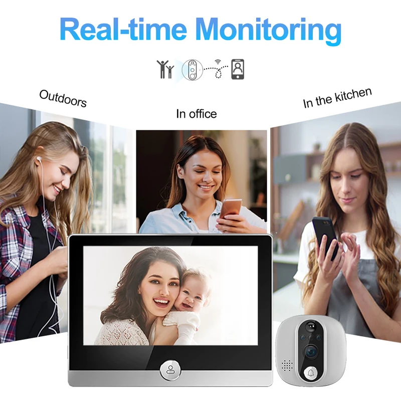 Tuya Video Doorbell 1080P WiFi – обзор и цена Home Security Bell