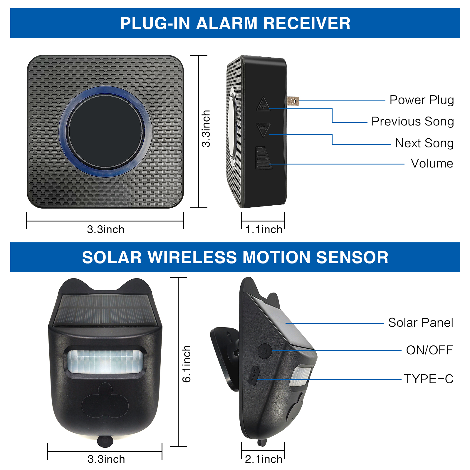 Wireless Motion Sensor Detecto – обзор и цена Home Security Ring System