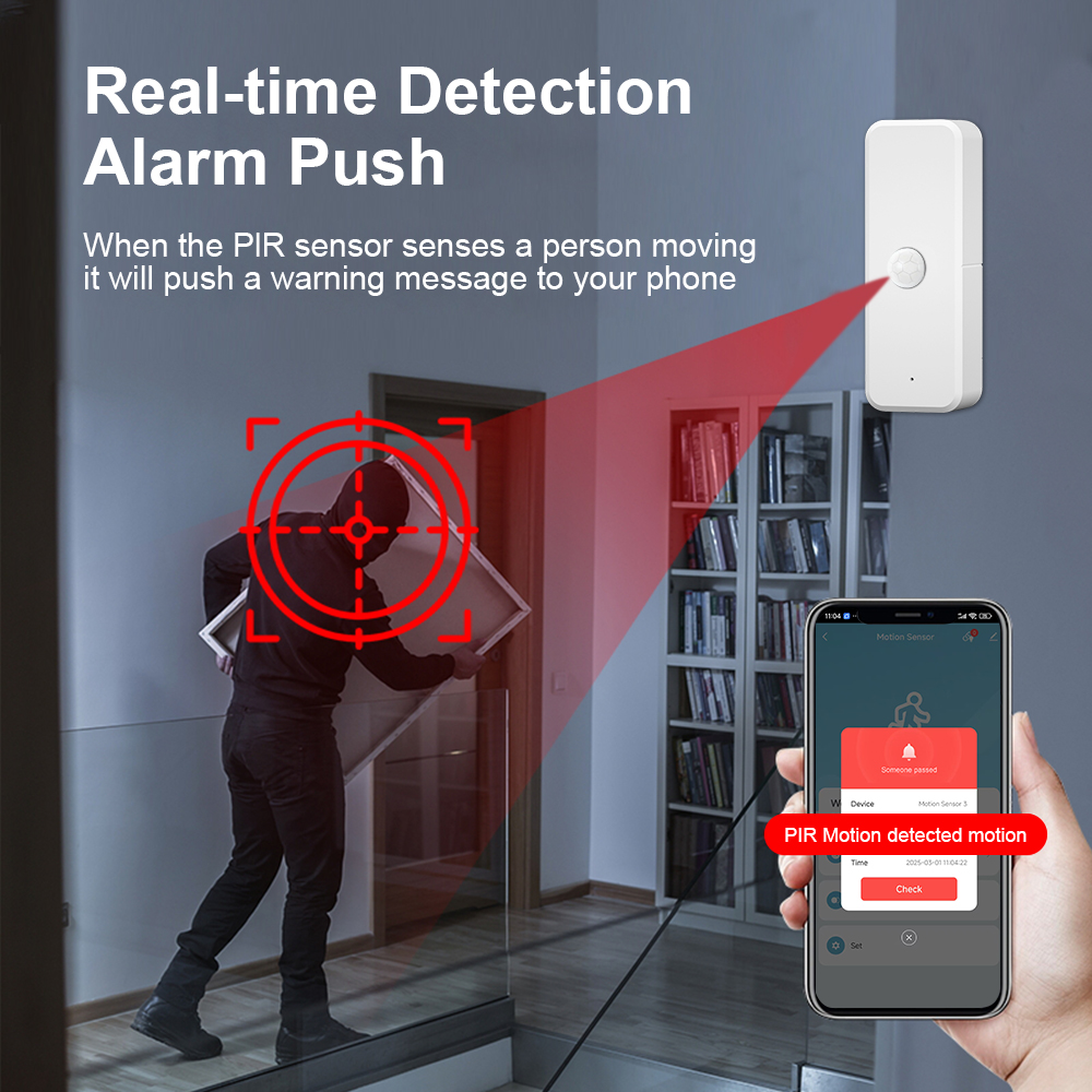 New Tuya WiFi PIR Motion Detec – обзор и цена Home Security Gadgets