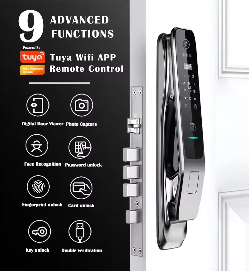 Glomarket Tuya Smart Door Lock – обзор и цена Door Lock Smart Keypad
