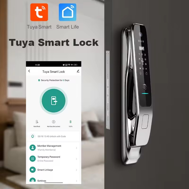 Glomarket Tuya Smart Door Lock – обзор и цена Door Lock Smart Keypad