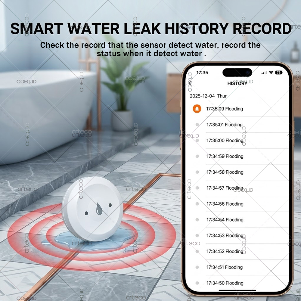 Zigbee Water Leak Sensor Smart – обзор и цена Home Security Gadgets