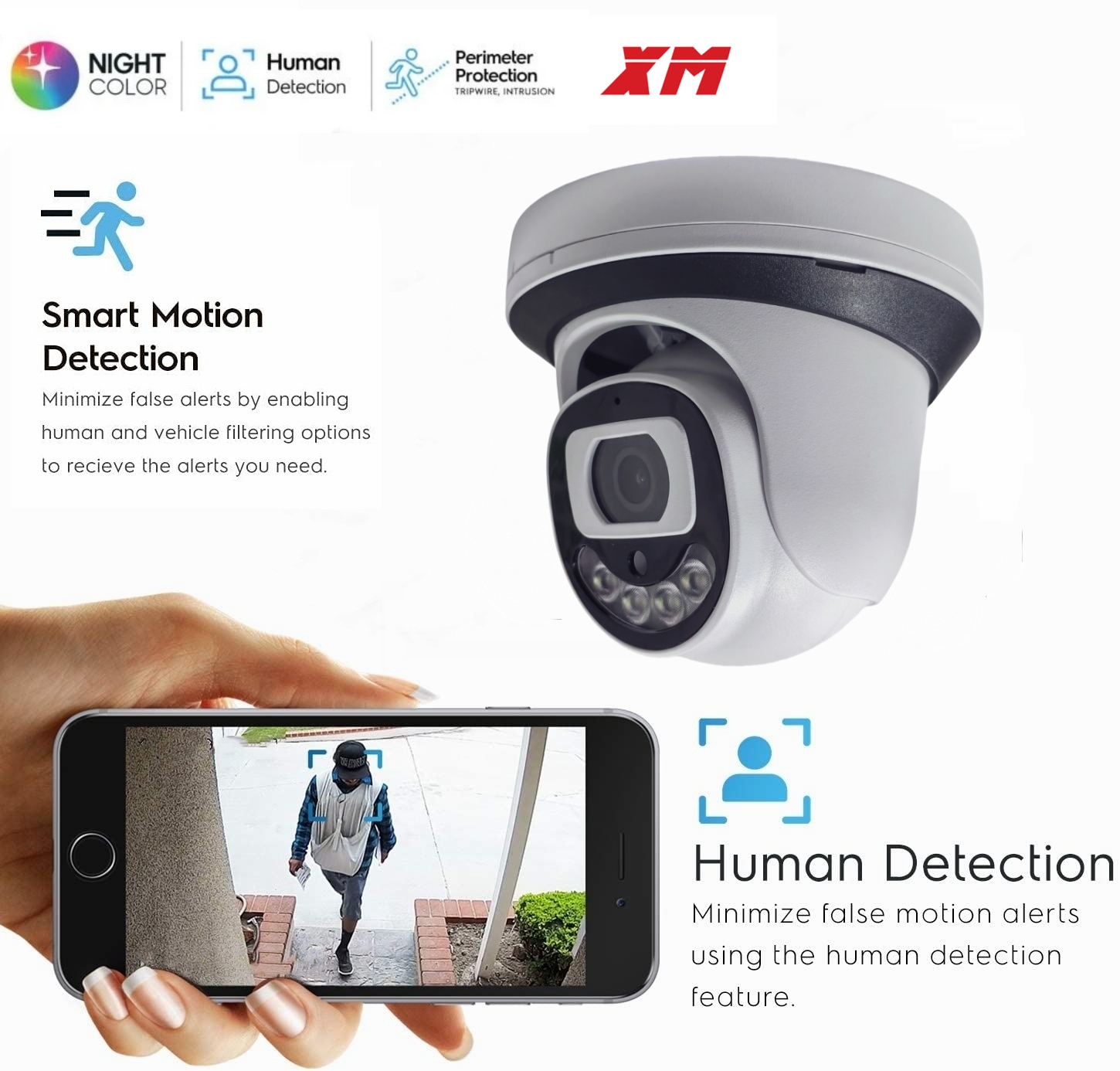 4MP WiFi Security Camera dome  – обзор и цена Home Security System Installation