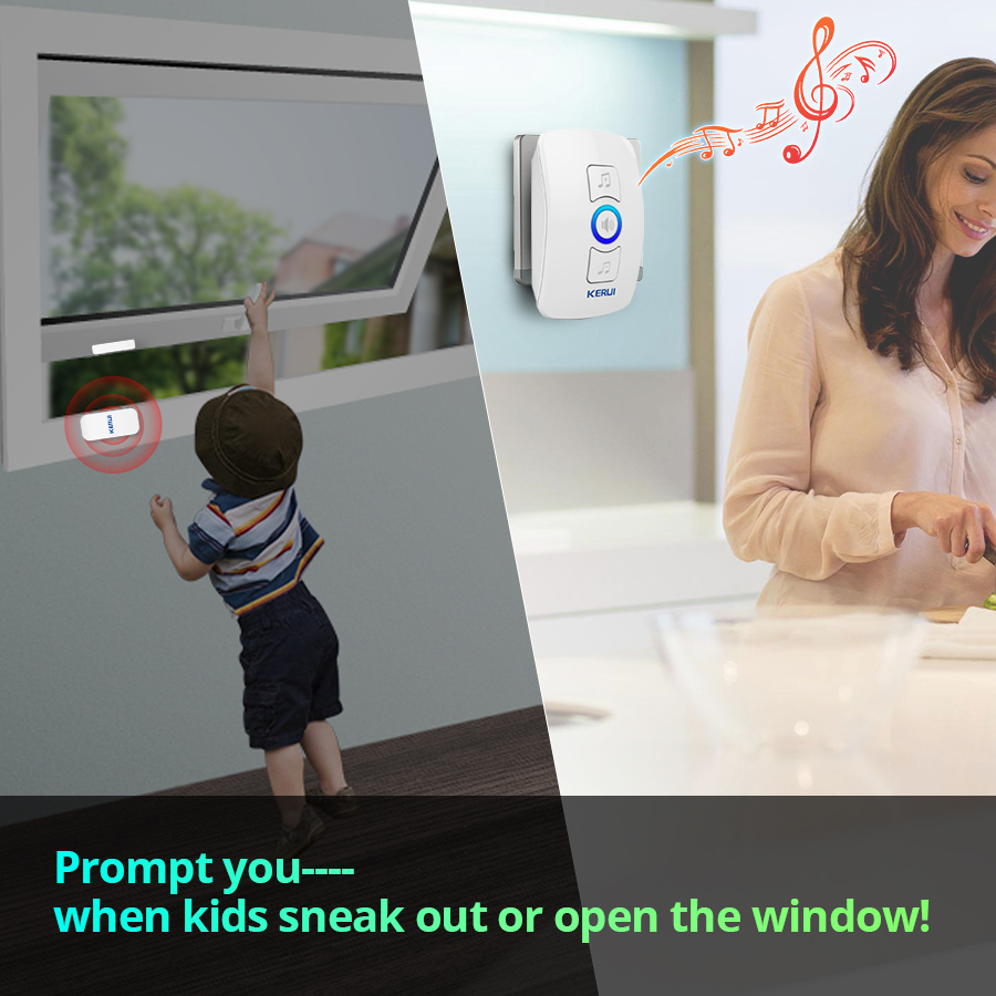 KERUI Wireless Doorbell Home S – обзор и цена Home Security Bell