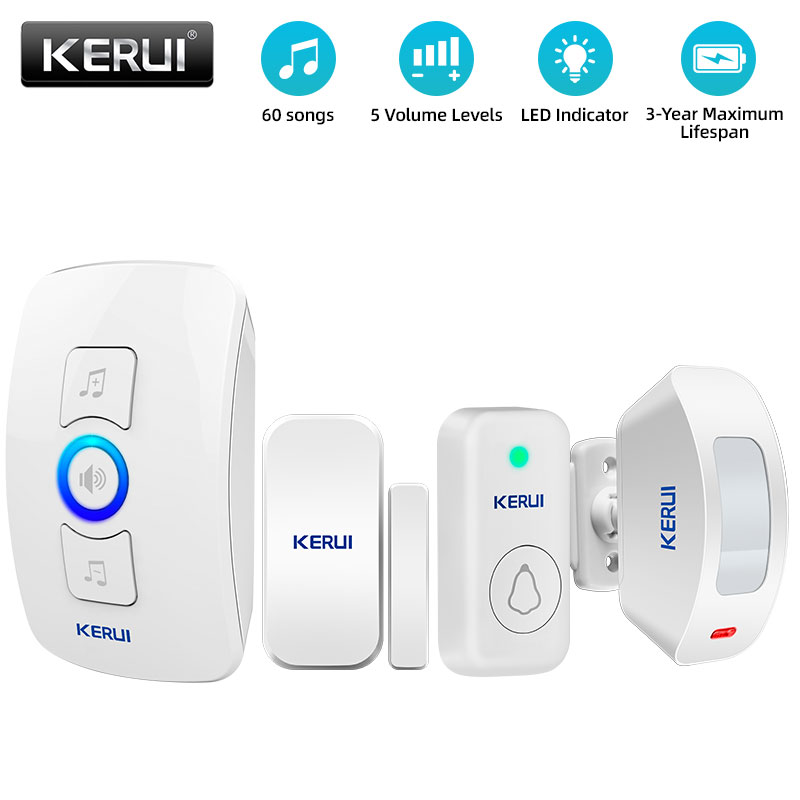 KERUI Wireless Doorbell Home S – обзор и цена Home Security Bell