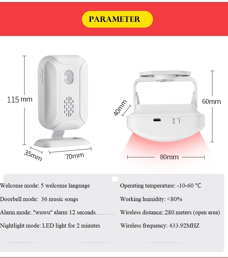 Darho Shop Store Home Security – обзор и цена Home Security Bell