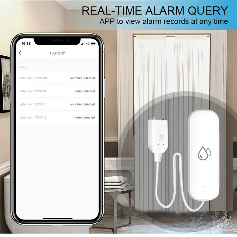 Tuya WiFi Water Leakage Alarm  – обзор и цена Home Security Gadgets