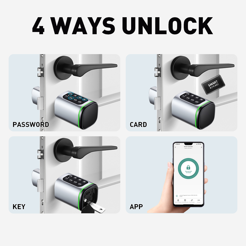 Tuya Smart Digital Door Lock M – обзор и цена Door Lock Smart Keypad