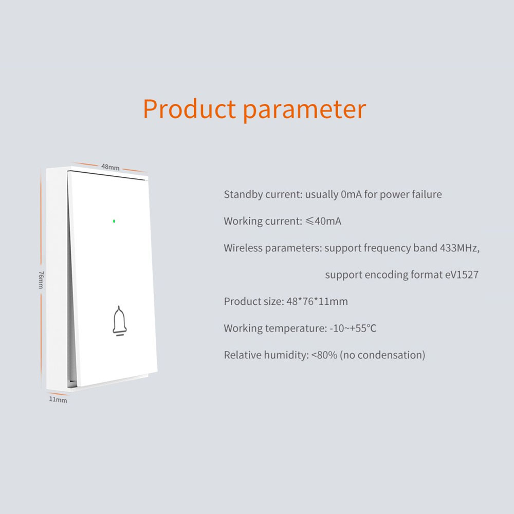 Staniot B100 Wireless Door Bel – обзор и цена Home Security Bell