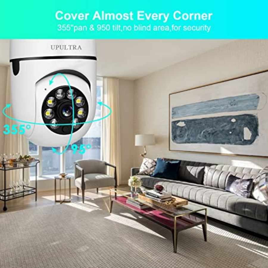 Light Bulb 1080P Security Wire – обзор и цена Home Security Cameras