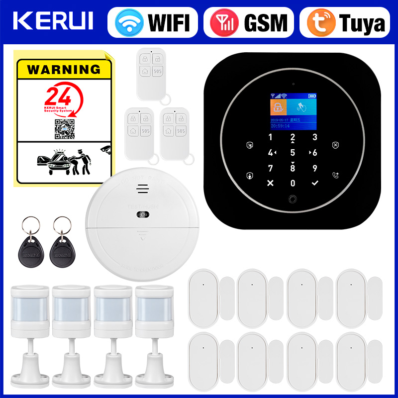KERUI G12 Wireless Tuya Home A – обзор и цена Home Security System Installation